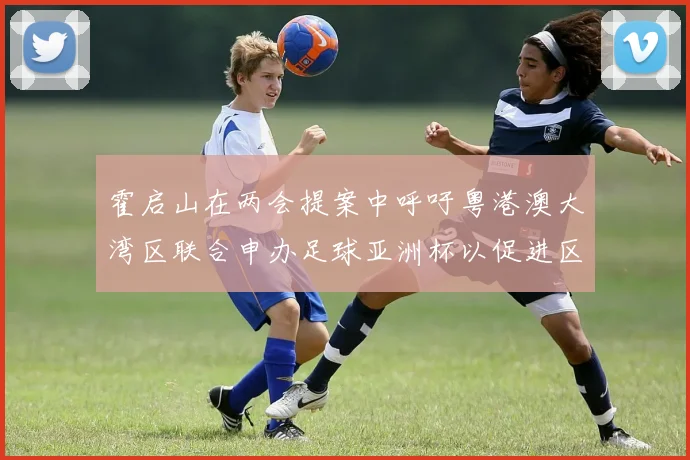 霍启山在两会提案中呼吁粤港澳大湾区联合申办足球亚洲杯以促进区域发展
